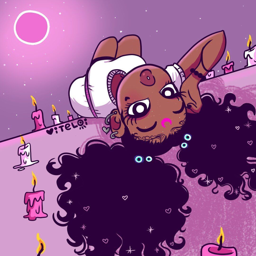 Aesthetic Black Cartoon Wallpapers Wallpaper Cave