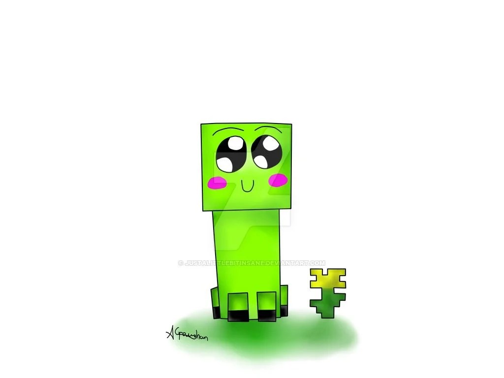 Cute Creeper Wallpapers Wallpaper Cave