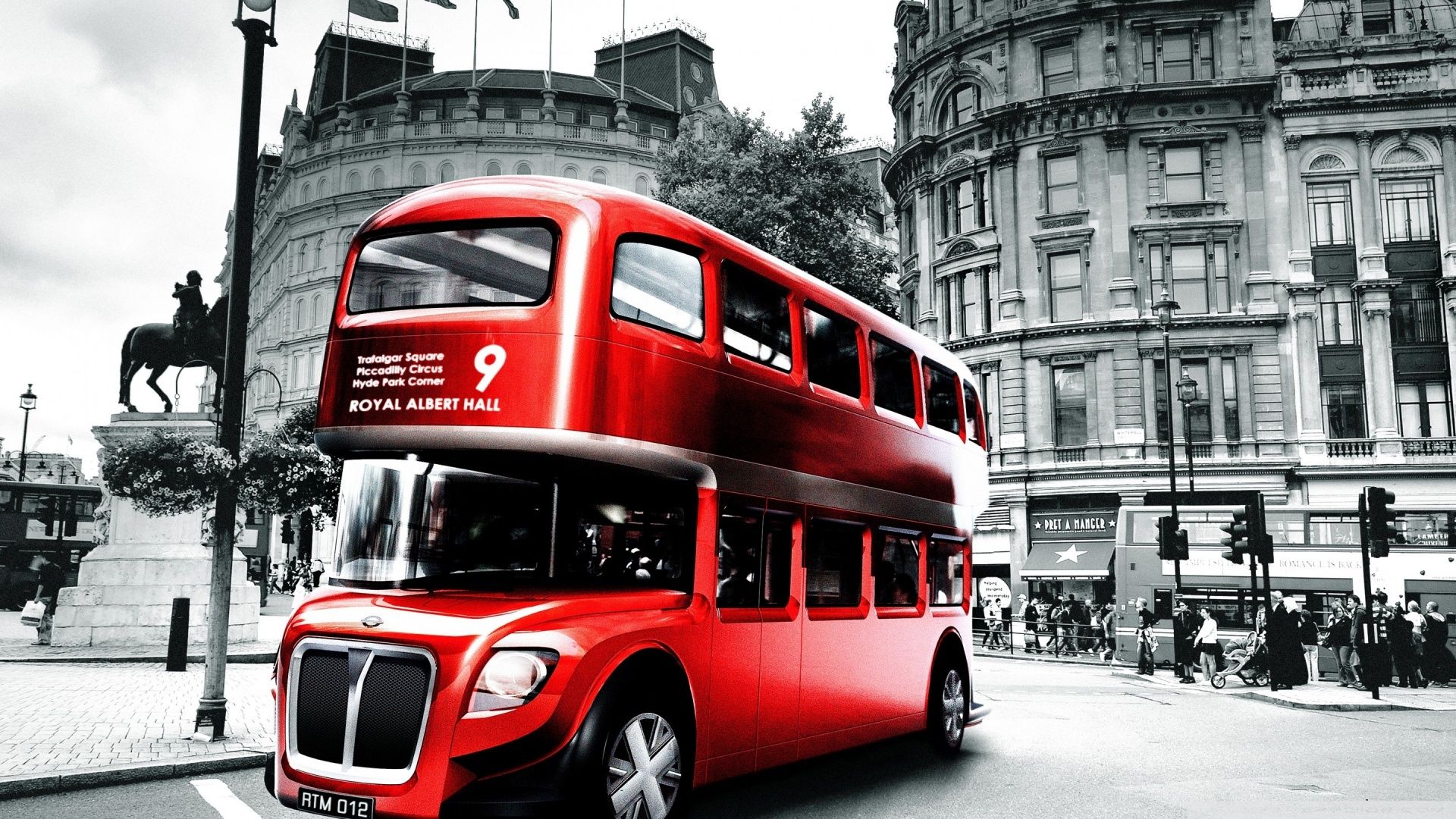Red Bus Wallpapers Wallpaper Cave