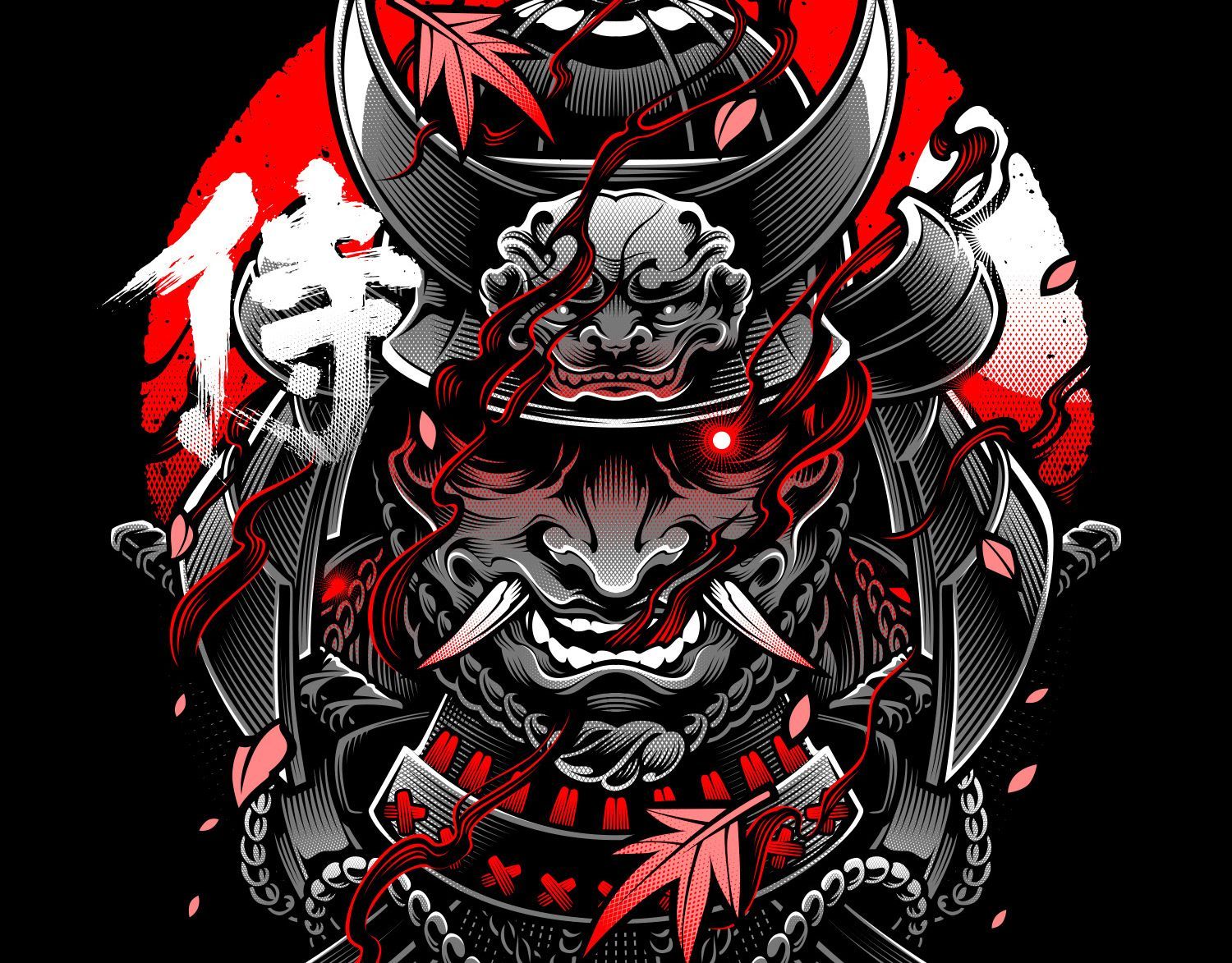 Samurai Oni Wallpapers Wallpaper Cave