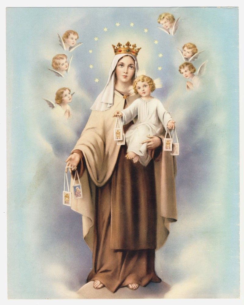 Our Lady Of Mount Carmel Wallpapers Wallpaper Cave