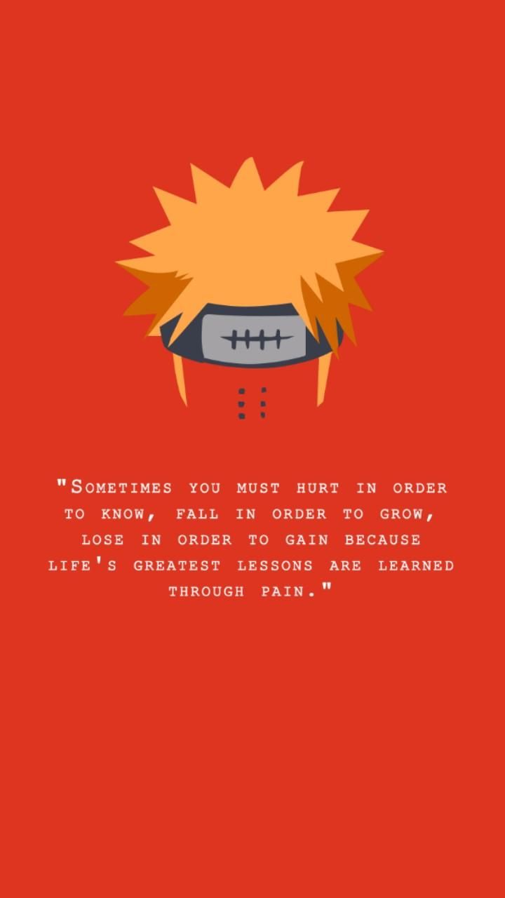Naruto Pain Quotes Wallpapers Wallpaper Cave