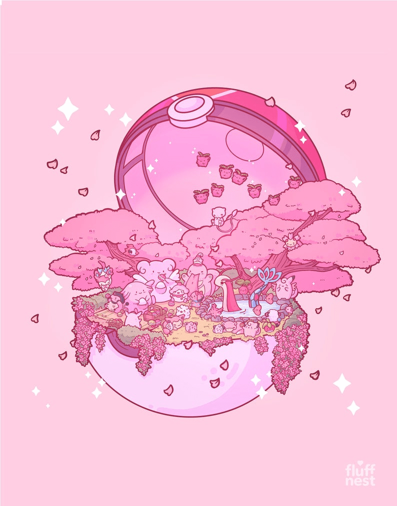 Pokémon Pink Wallpapers Wallpaper Cave