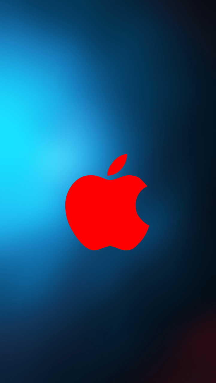 iPhone Red Blue Logo Wallpapers Wallpaper Cave