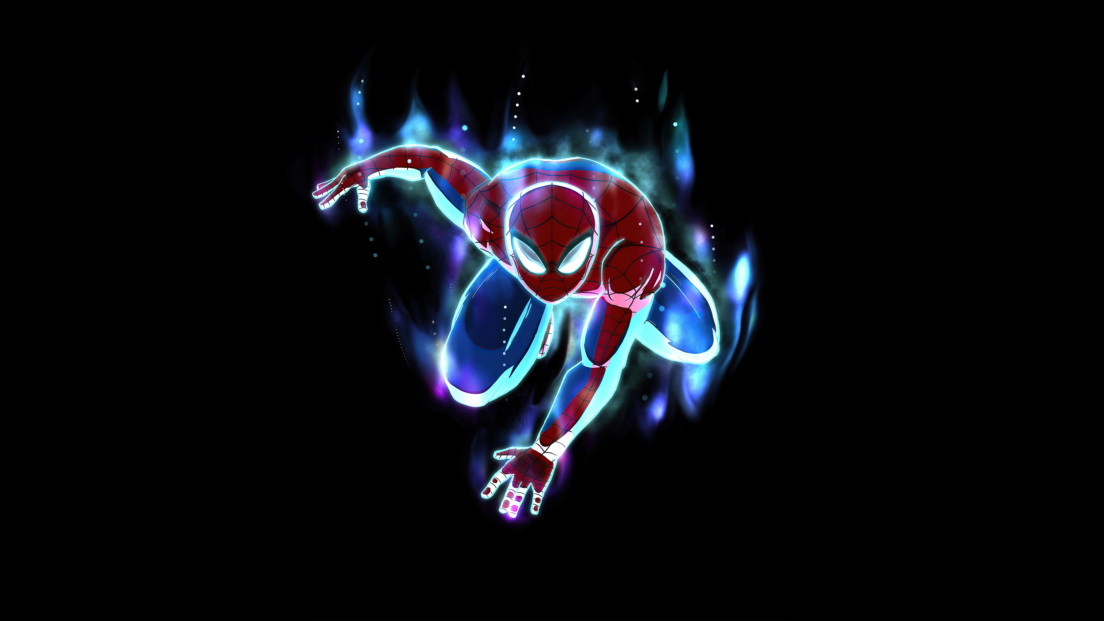 Introducir 97+ imagen spiderman blue background Abzlocal.mx