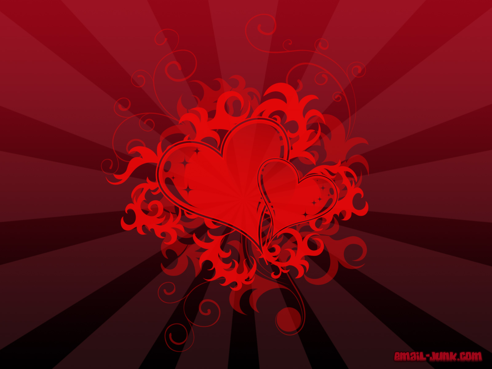 Black And Red Heart Wallpapers Wallpaper Cave
