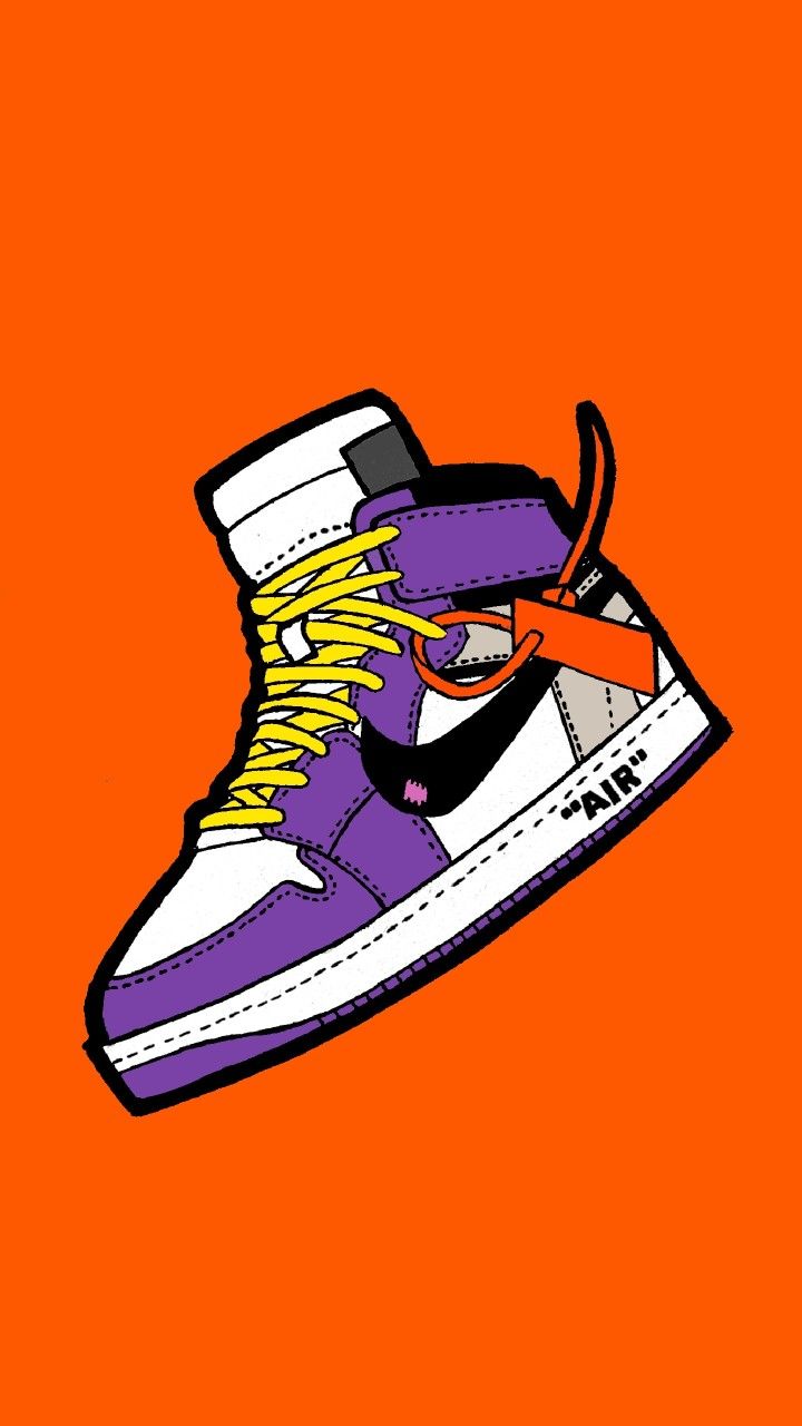 Cartoon Jordan 1 Wallpapers Wallpaper Cave