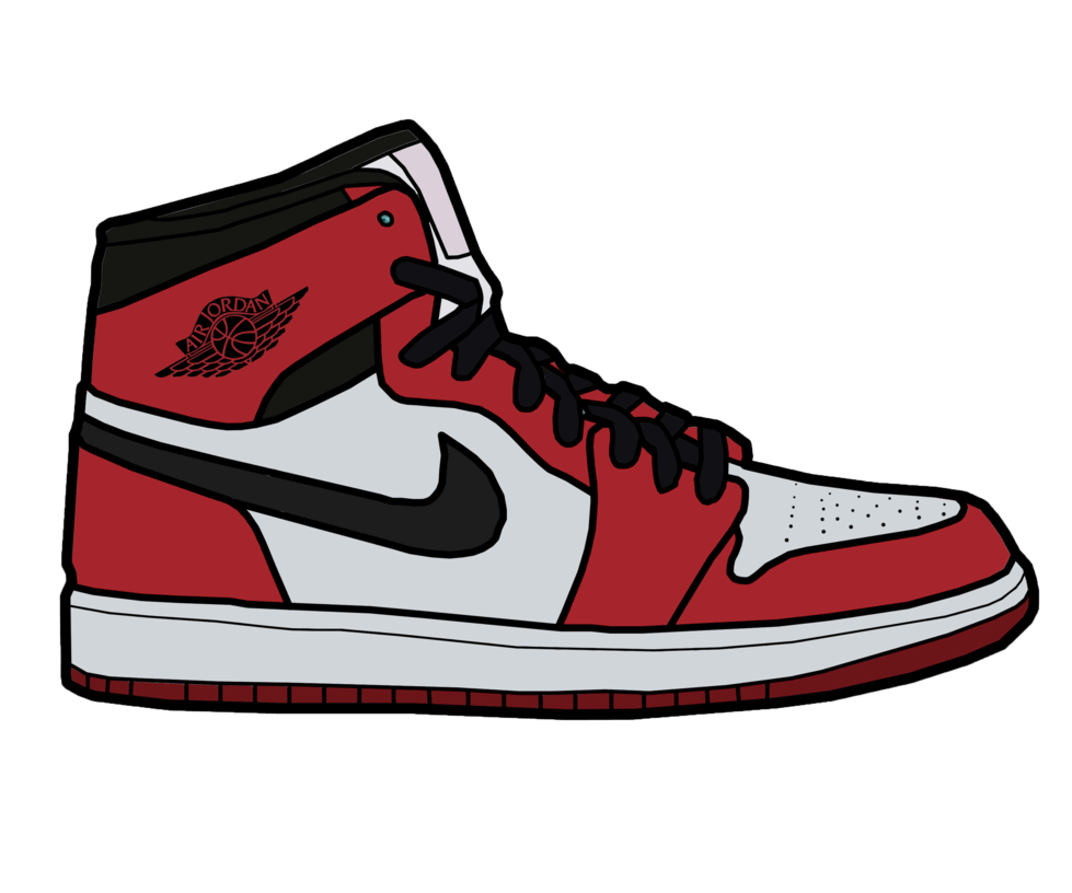 Cartoon Jordan 1 Wallpapers Wallpaper Cave