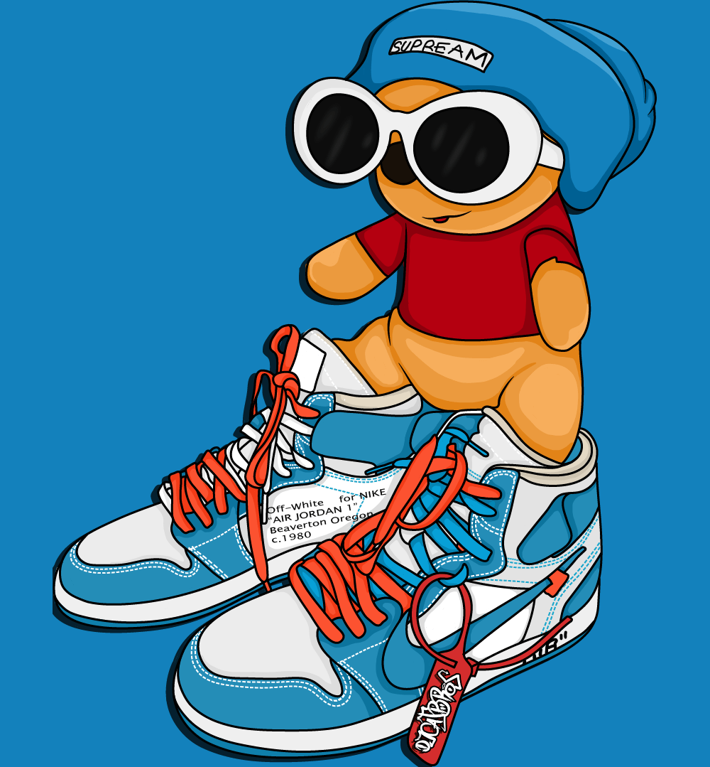 Cartoon Jordan 1 Wallpapers Wallpaper Cave
