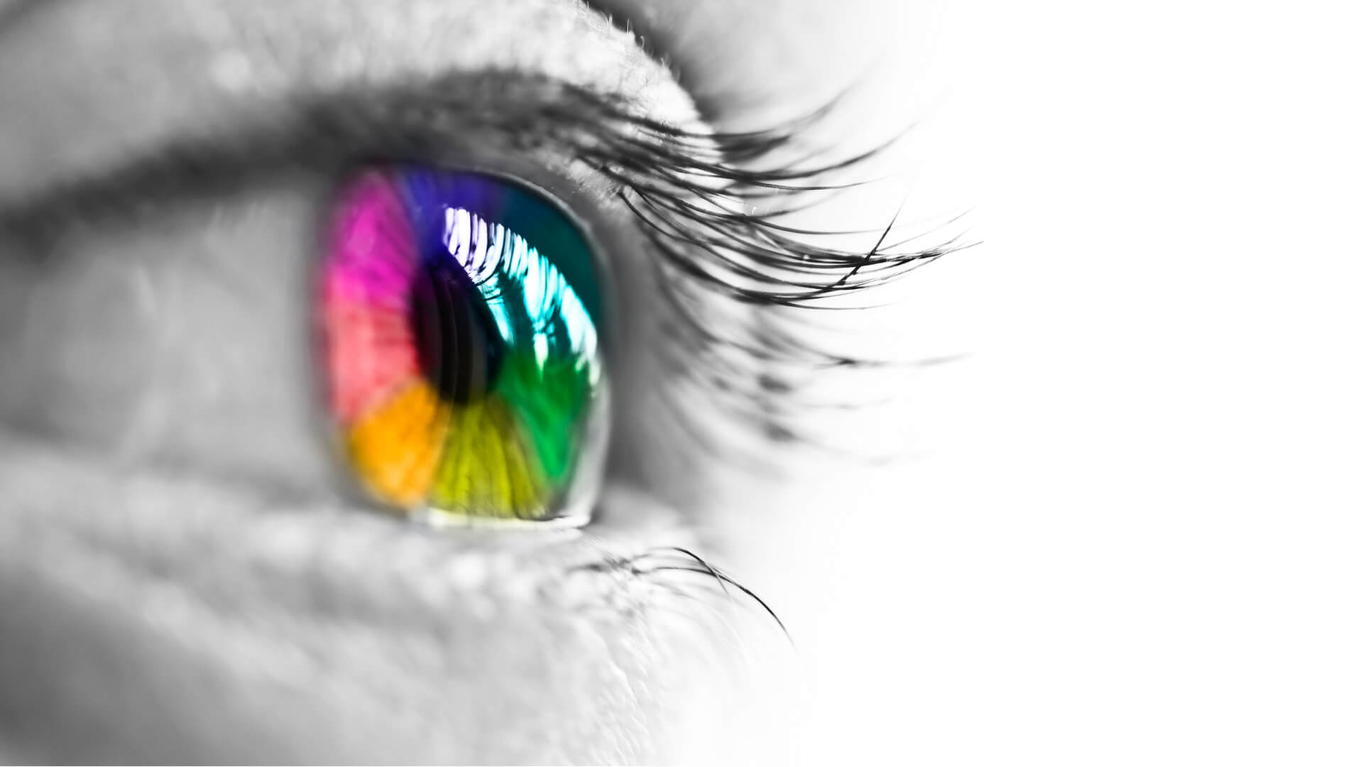 Rainbow Eye Wallpapers Wallpaper Cave