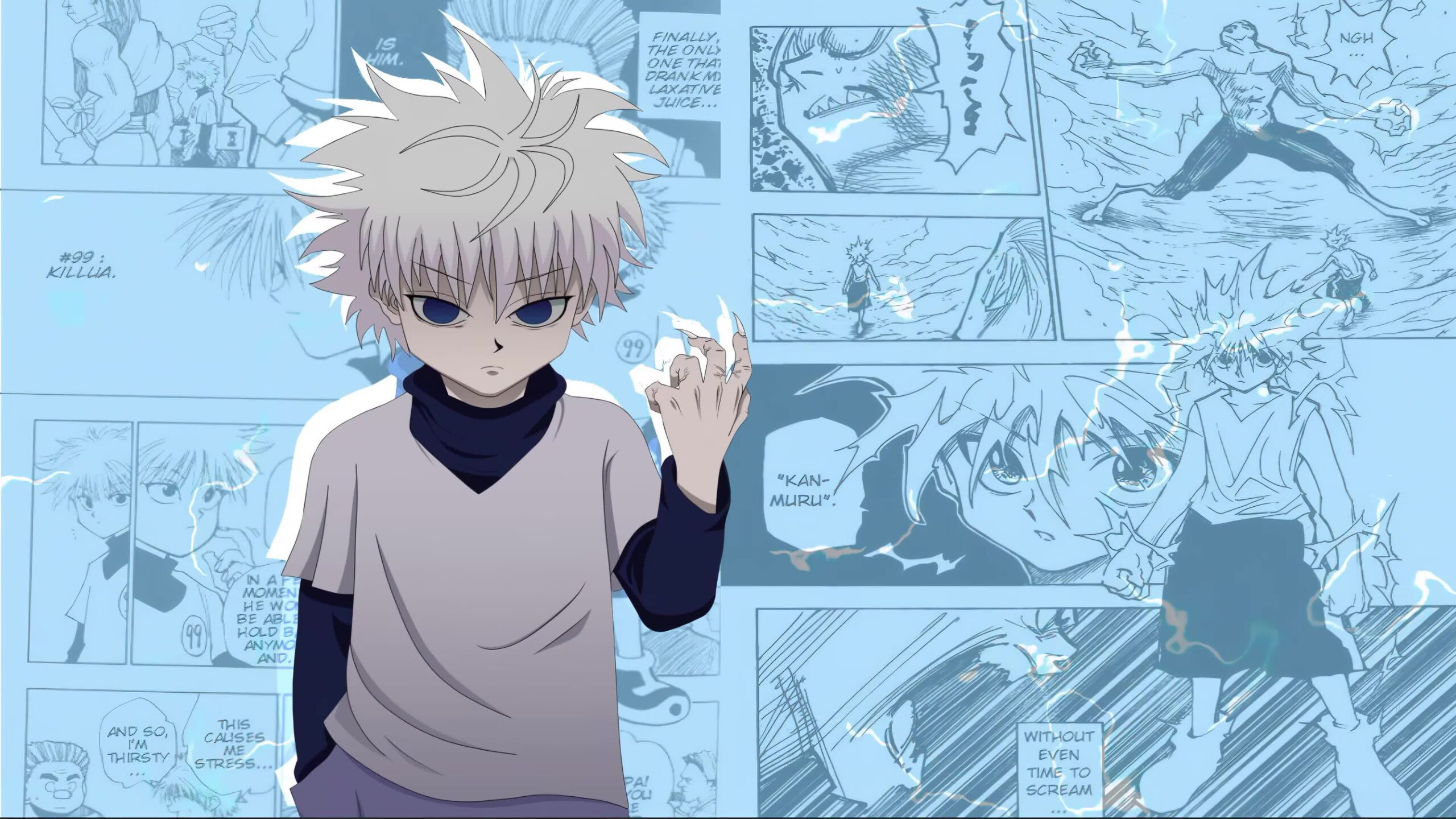 Killua Manga Wallpapers Wallpaper Cave