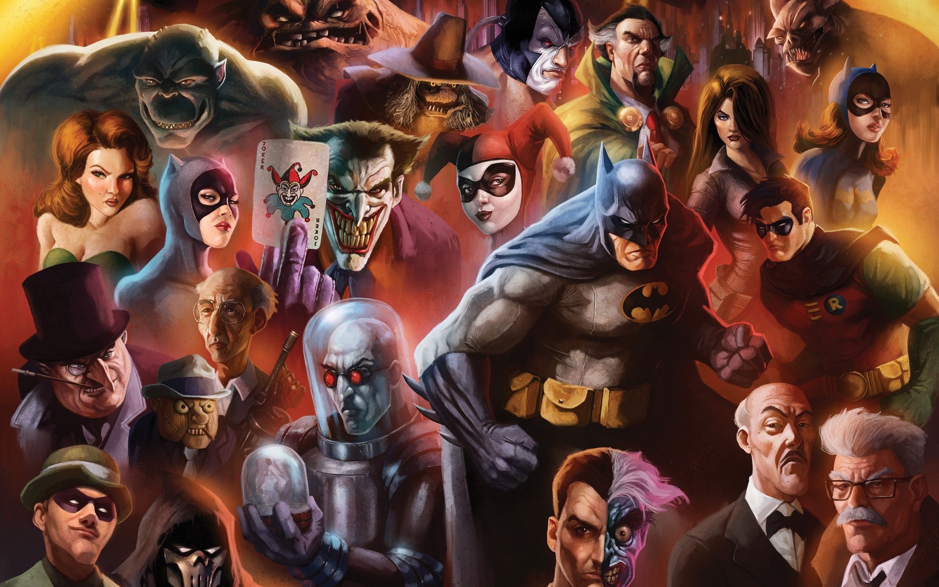 DC Comics Villains Wallpapers Wallpaper Cave