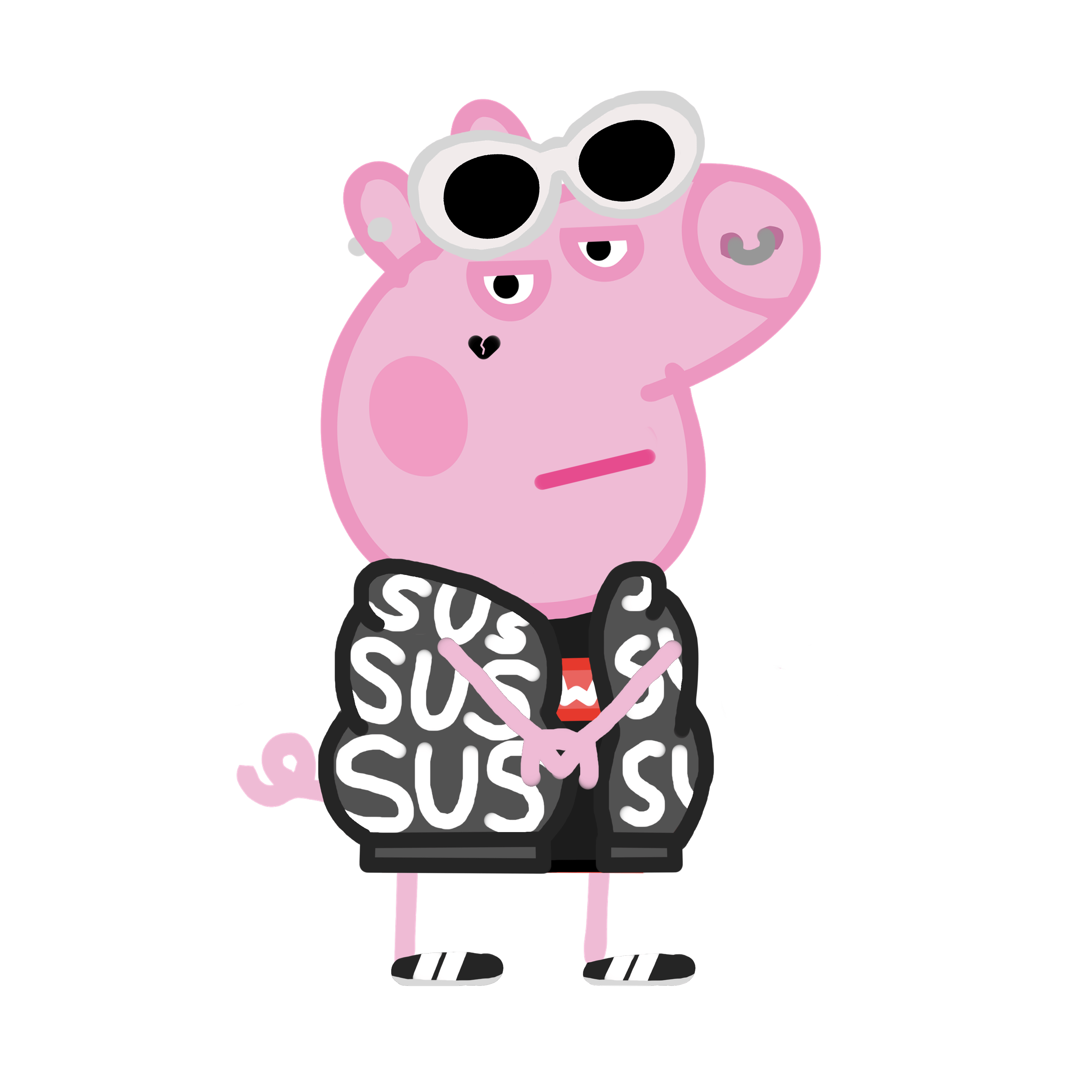 Drip Peppa Pig Wallpapers Wallpaper Cave