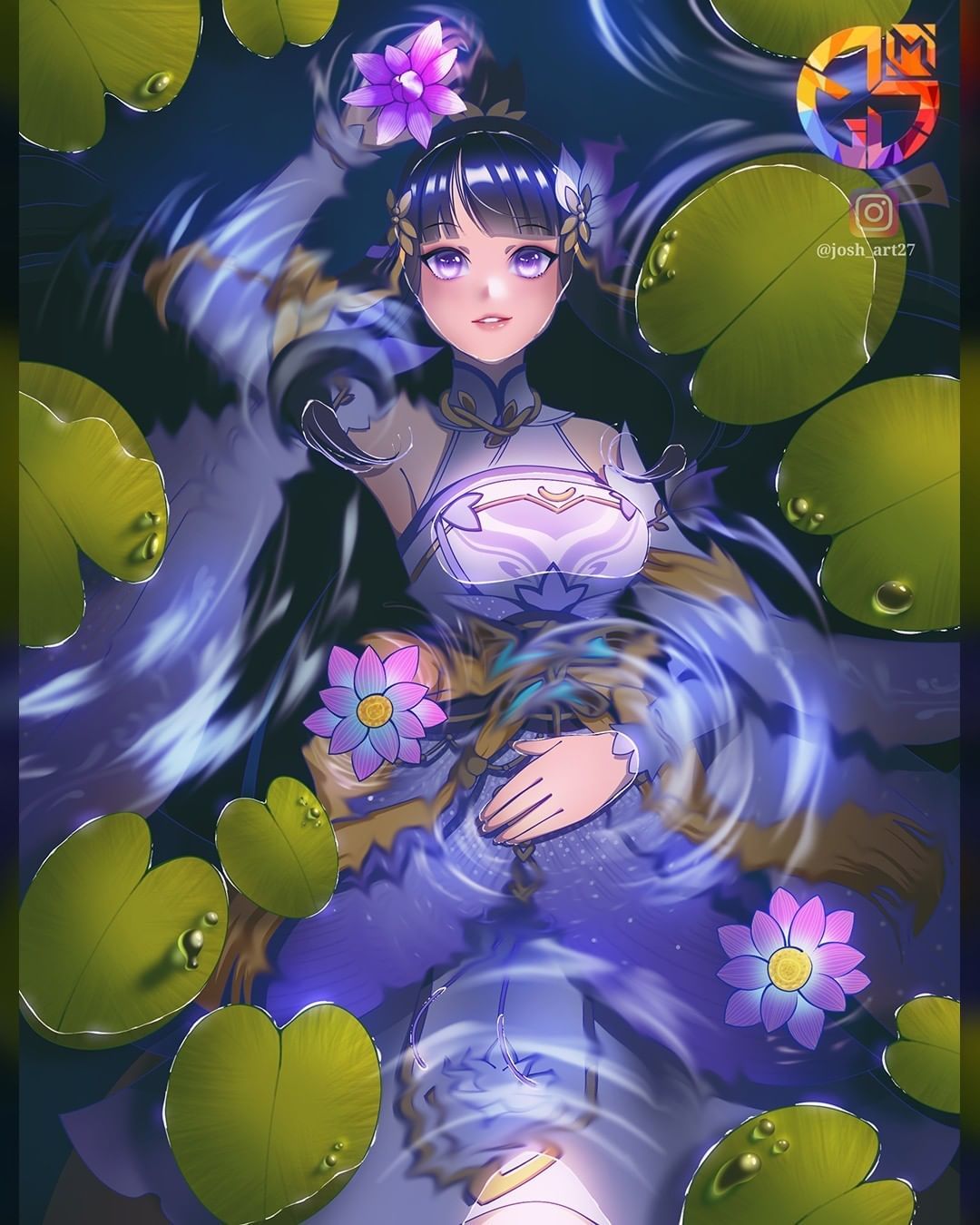 Kagura Water Lily Wallpapers Wallpaper Cave