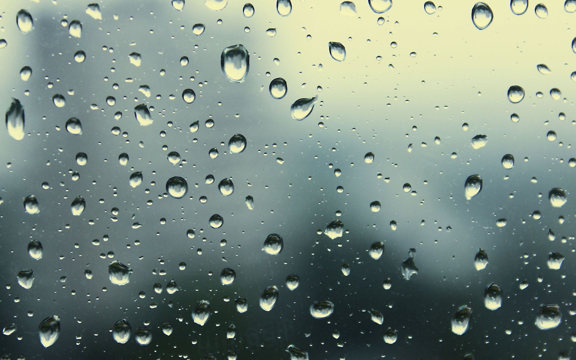 Rain On Glass Wallpapers Wallpaper Cave