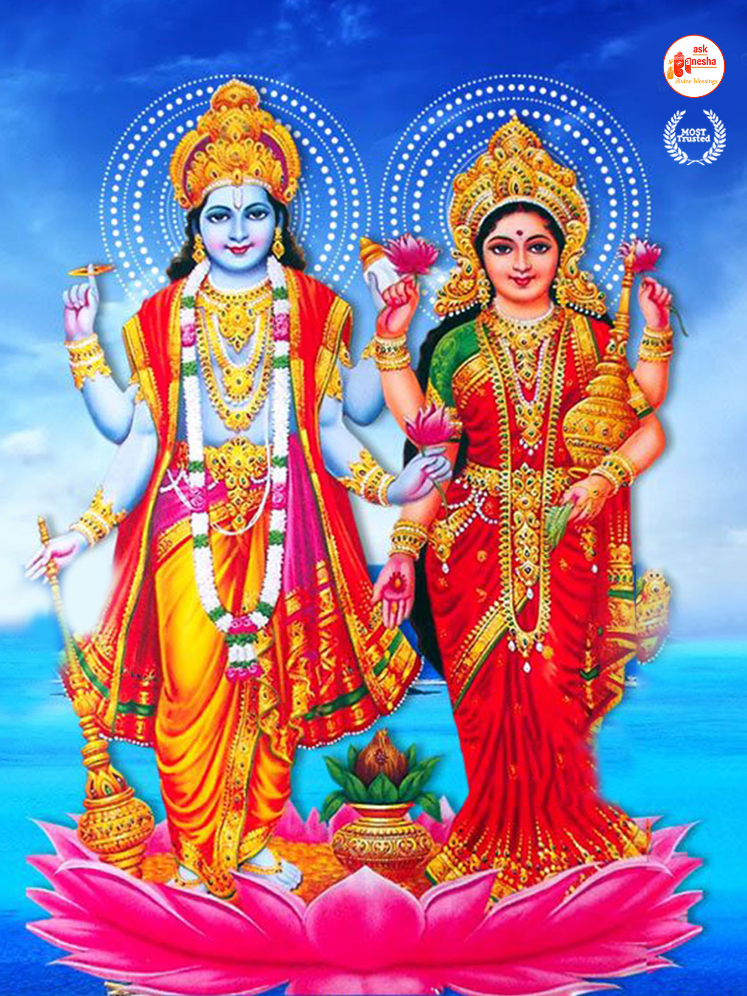 Lakshmi Narayan HD Wallpapers Wallpaper Cave