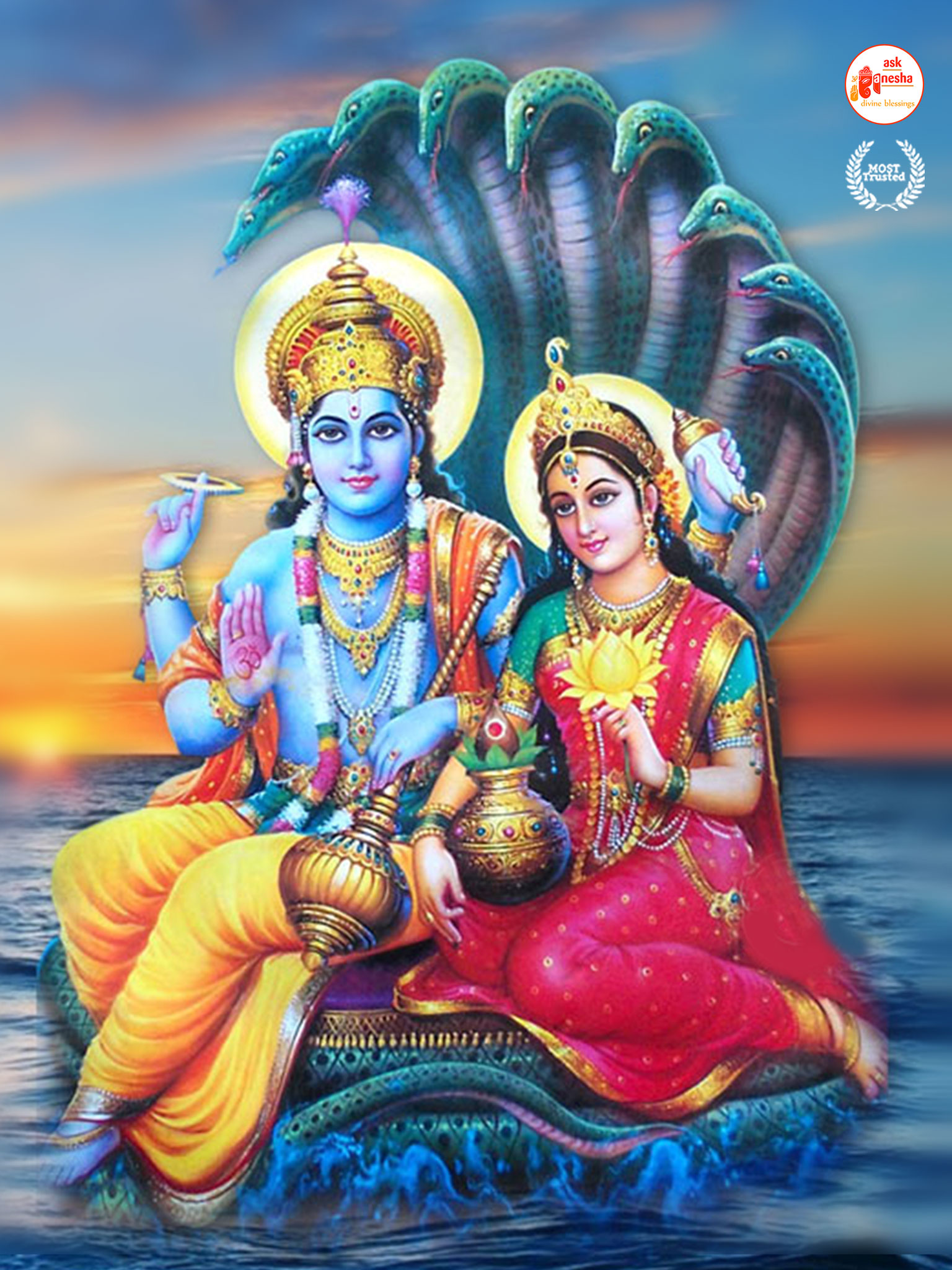 Lakshmi Narayan HD Wallpapers Wallpaper Cave