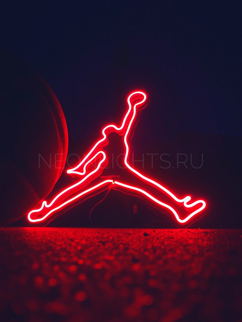 Michael Jordan Neon Wallpapers Wallpaper Cave