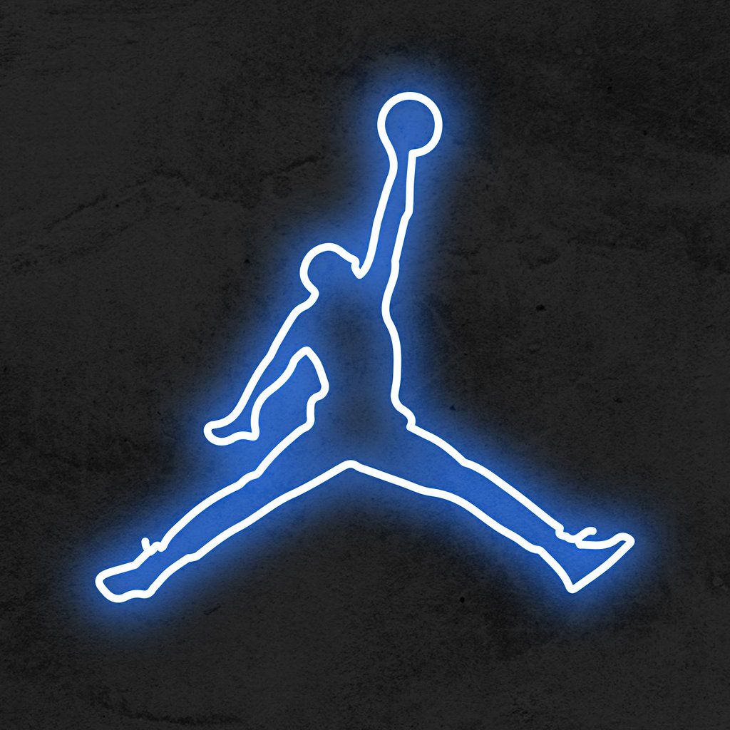 Michael Jordan Neon Wallpapers Wallpaper Cave