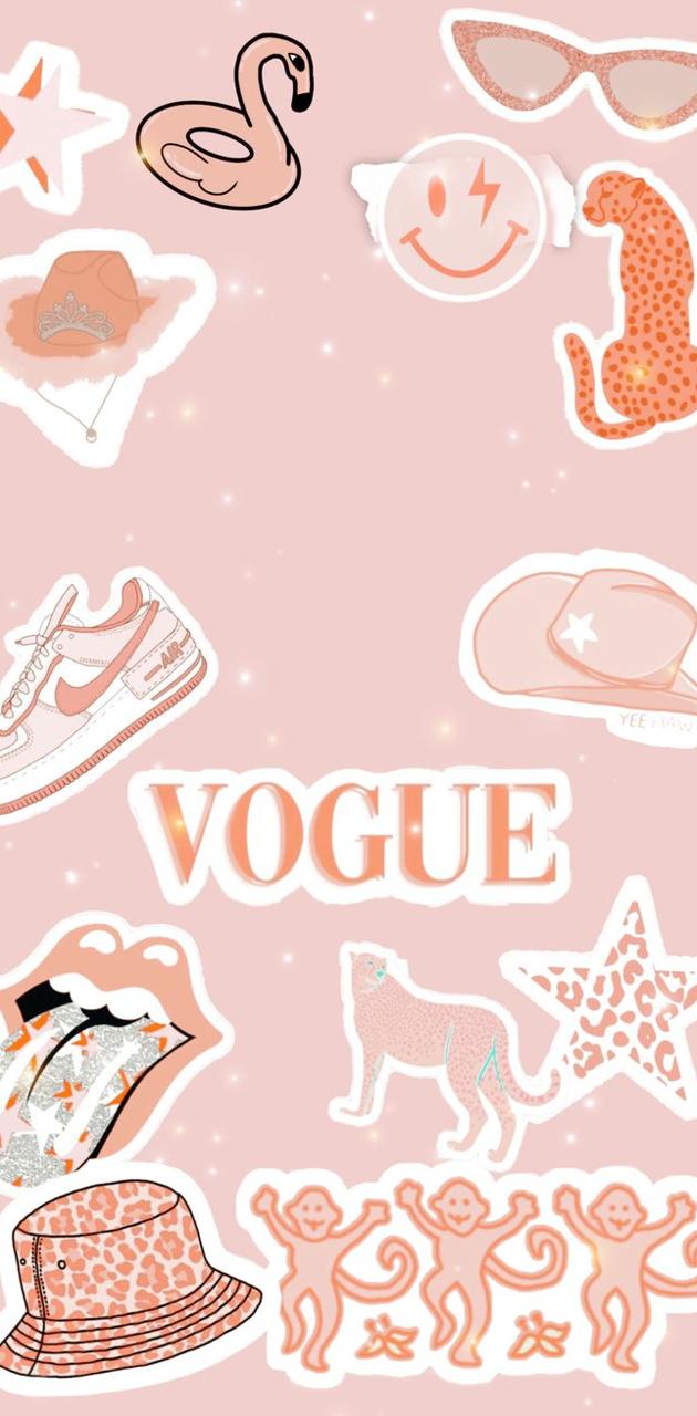 Preppy Orange Wallpapers Wallpaper Cave