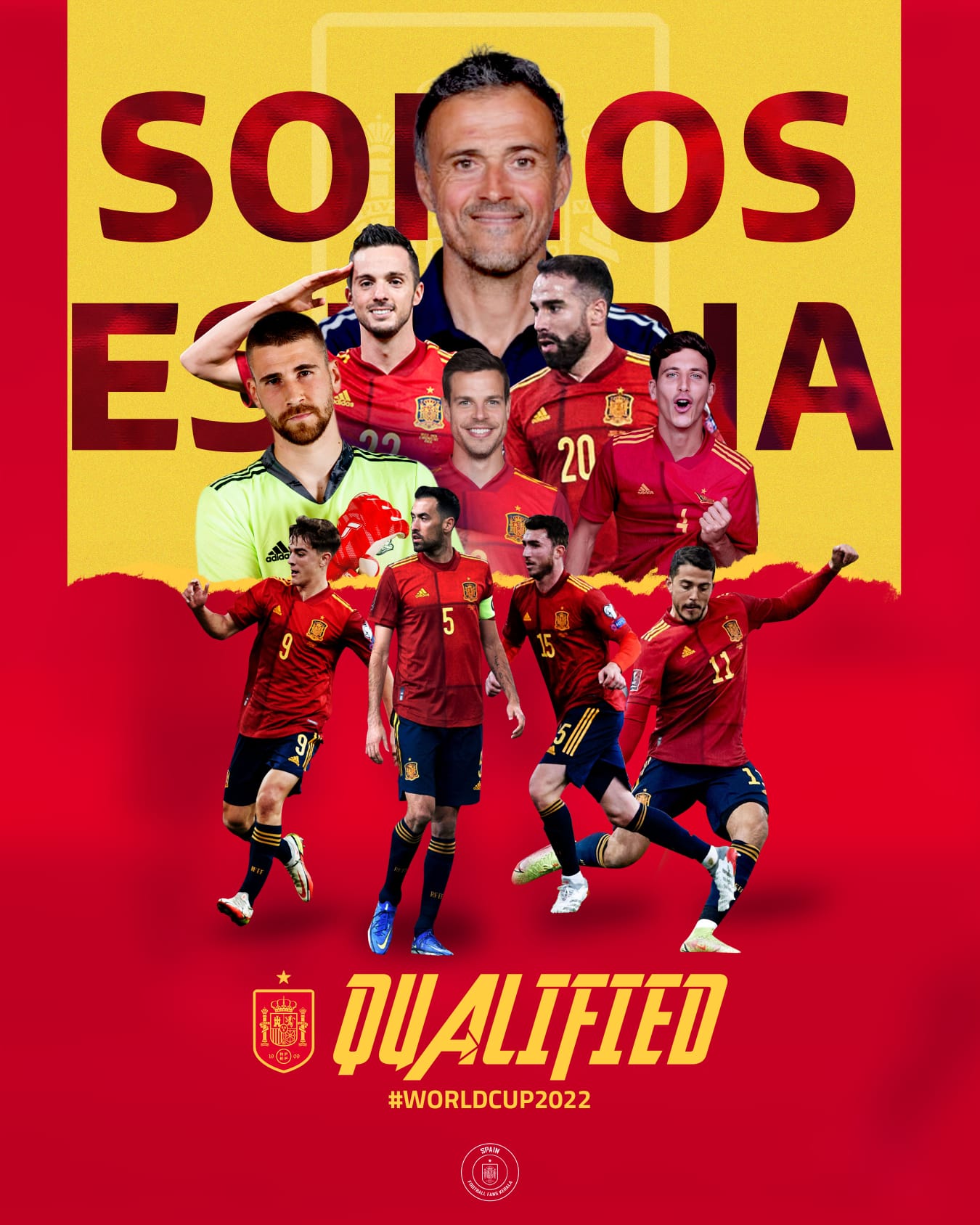 Spain Squad 2022 Wallpapers Wallpaper Cave