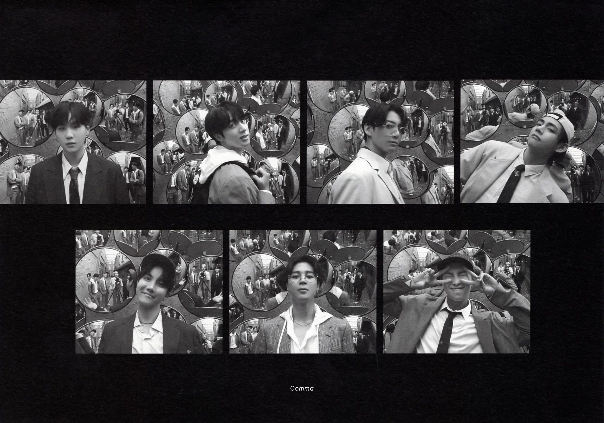 BTS Black Aesthetic Laptop Wallpapers Wallpaper Cave