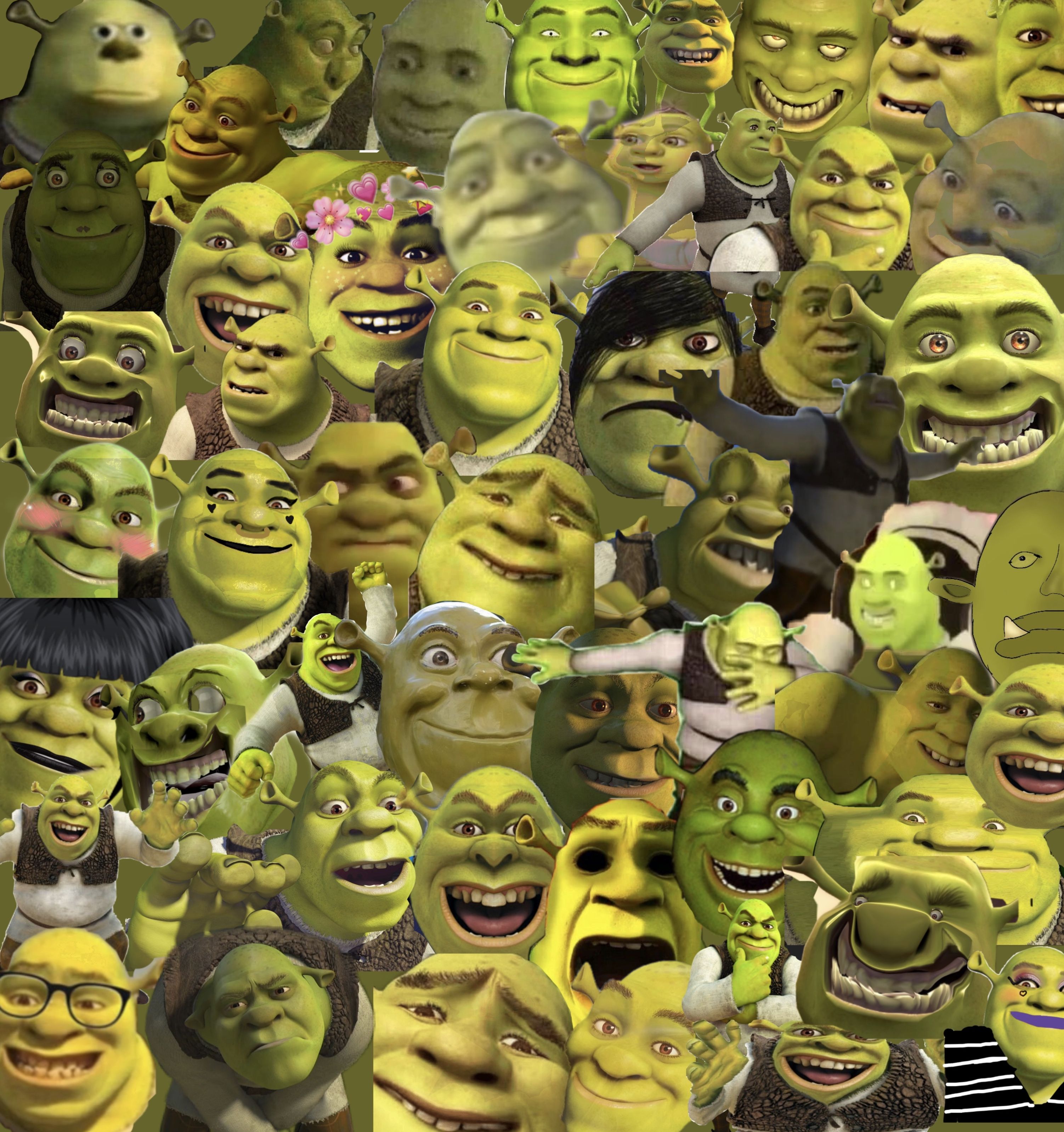 Baddie Shrek Wallpapers Wallpaper Cave