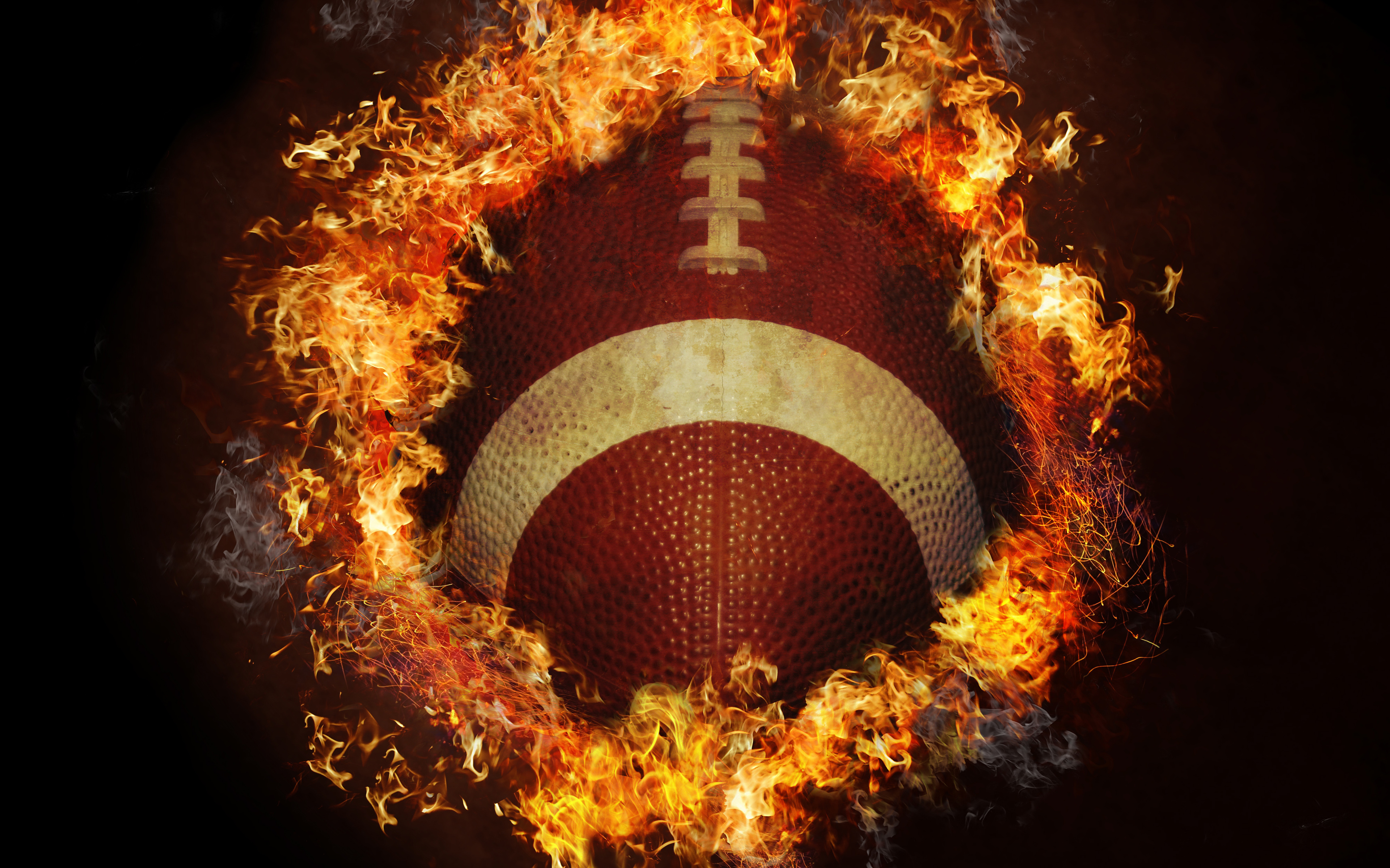 Football Fire Wallpapers Wallpaper Cave
