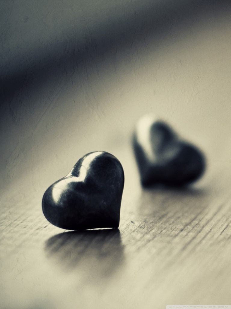 Black Hearts Phone Wallpapers Wallpaper Cave