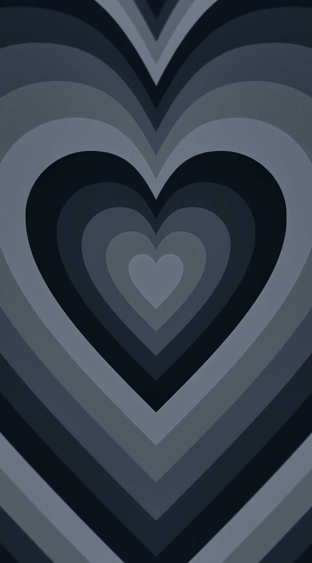 Black Hearts Phone Wallpapers Wallpaper Cave