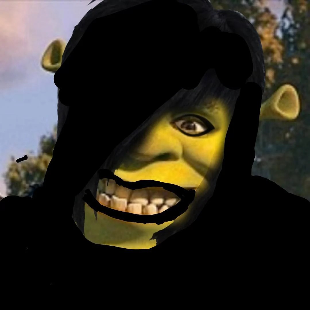 Emo Shrek Wallpaper