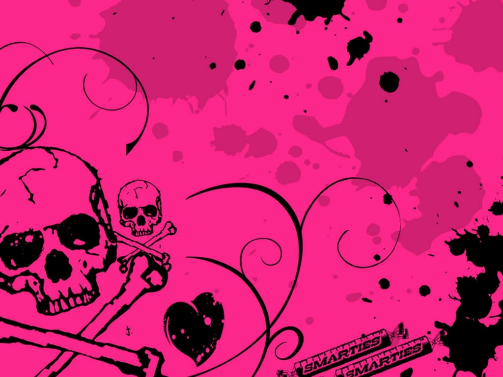 Girly Skulls Wallpapers Wallpaper Cave