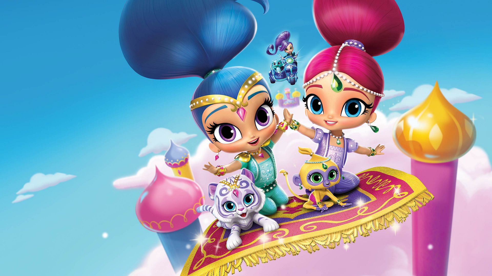 Shimmer And Shine Genie Treehouse Wallpapers Wallpaper Cave
