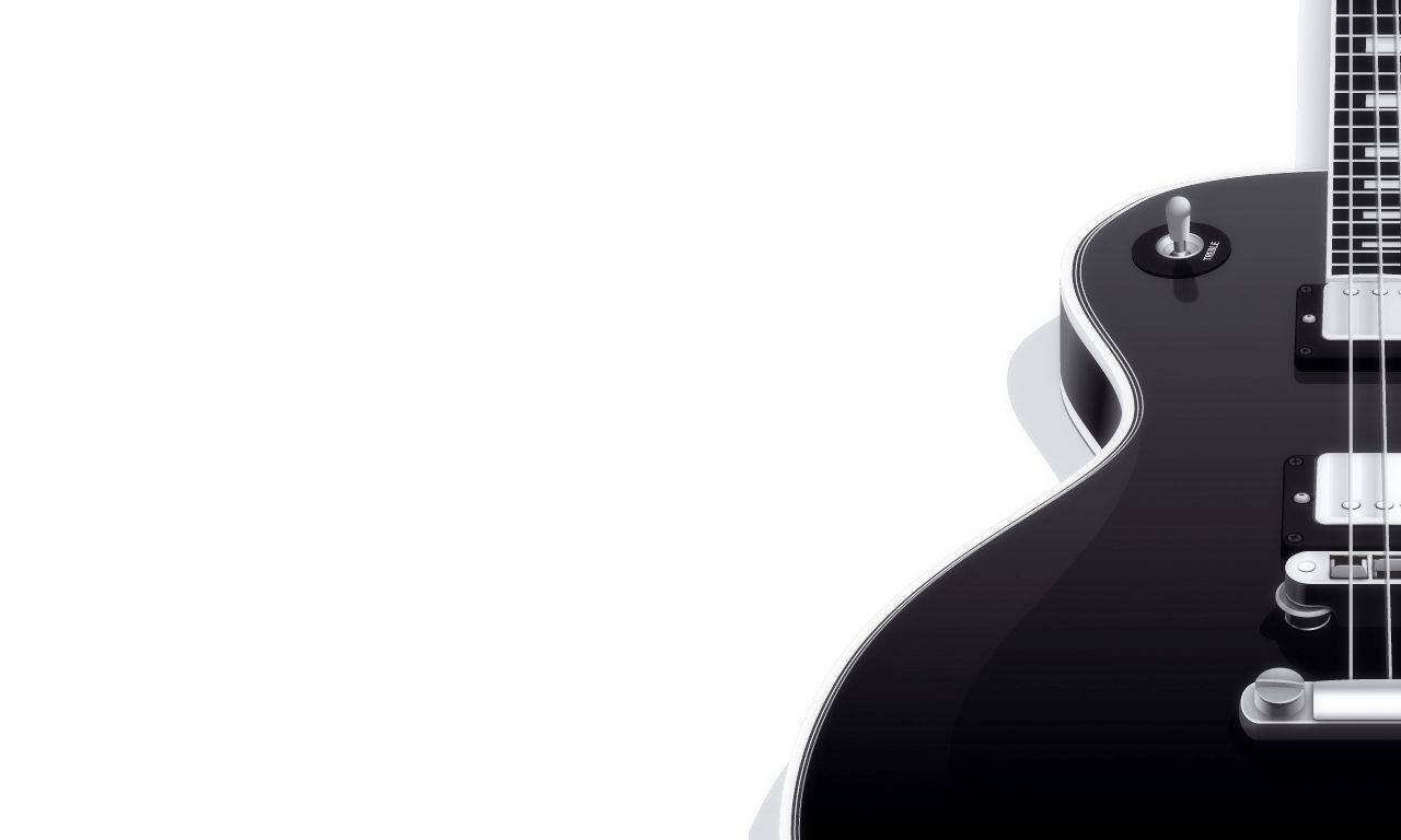 White Guitar Wallpapers Wallpaper Cave