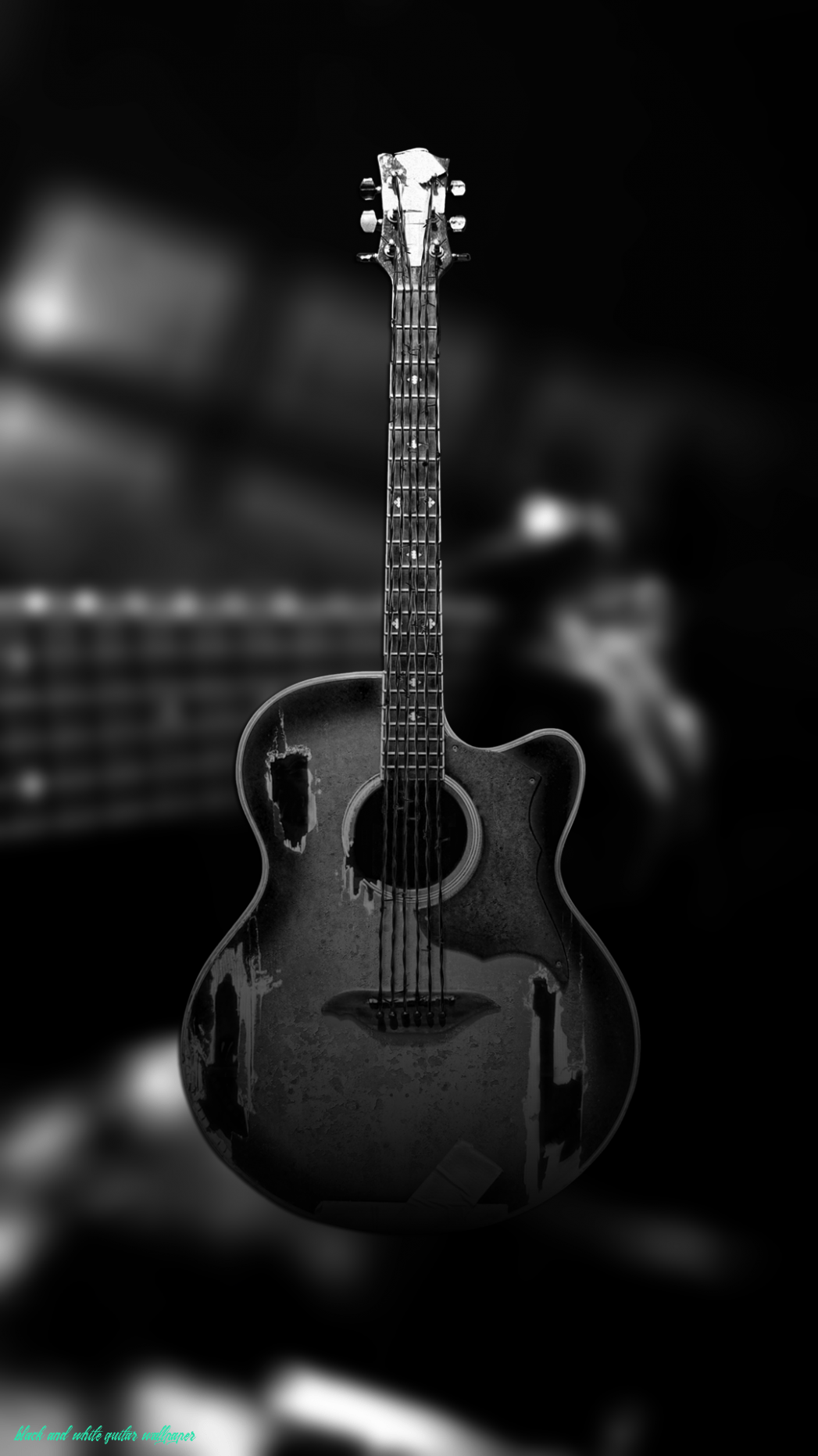 White Guitar Wallpapers Wallpaper Cave