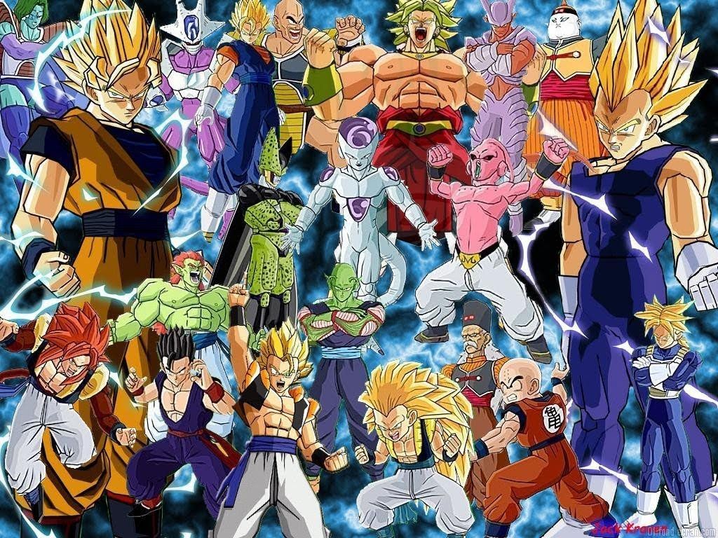 Dragon Ball Z Characters Wallpapers Wallpaper Cave
