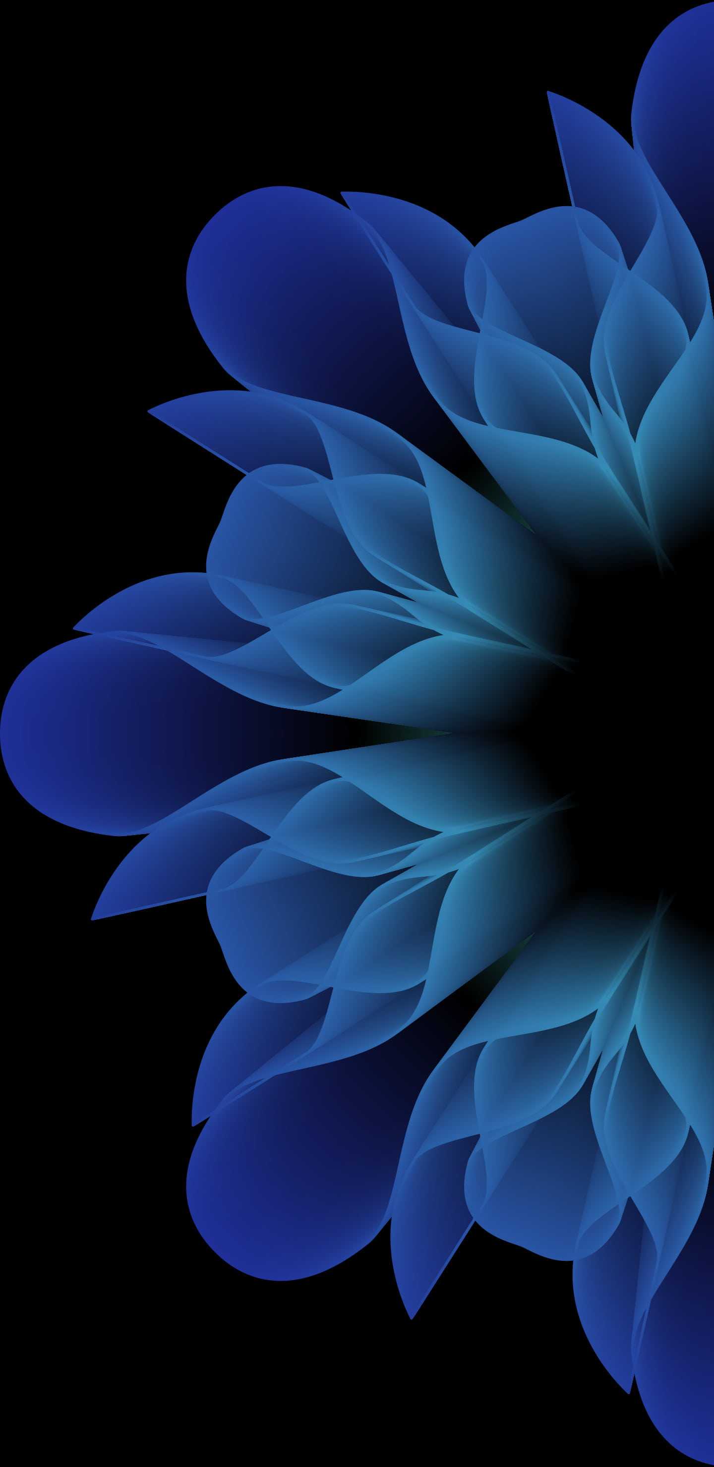Blue And Black Phone Wallpapers Wallpaper Cave