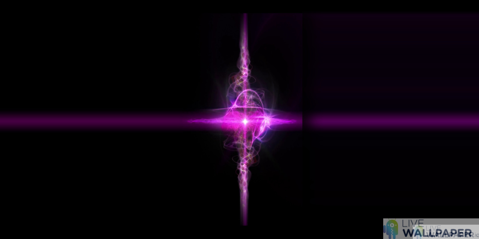 Purple Energy Wallpaper Engine