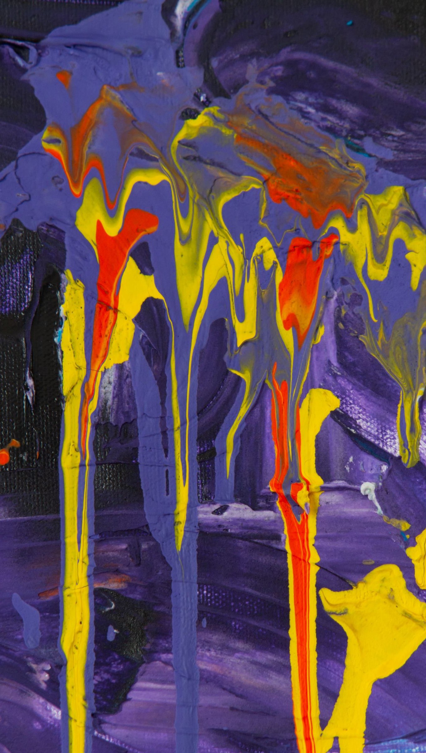 Purple Paint Wallpapers Wallpaper Cave