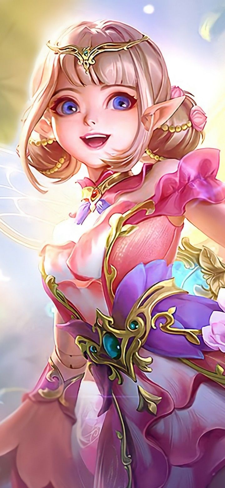 Angela Floral Elf Wallpapers Wallpaper Cave