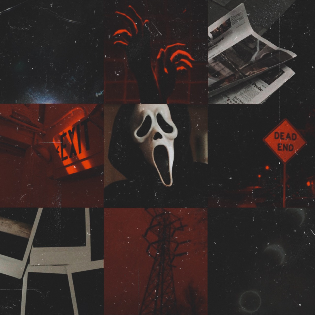 Ghostface Aesthetic Wallpaper