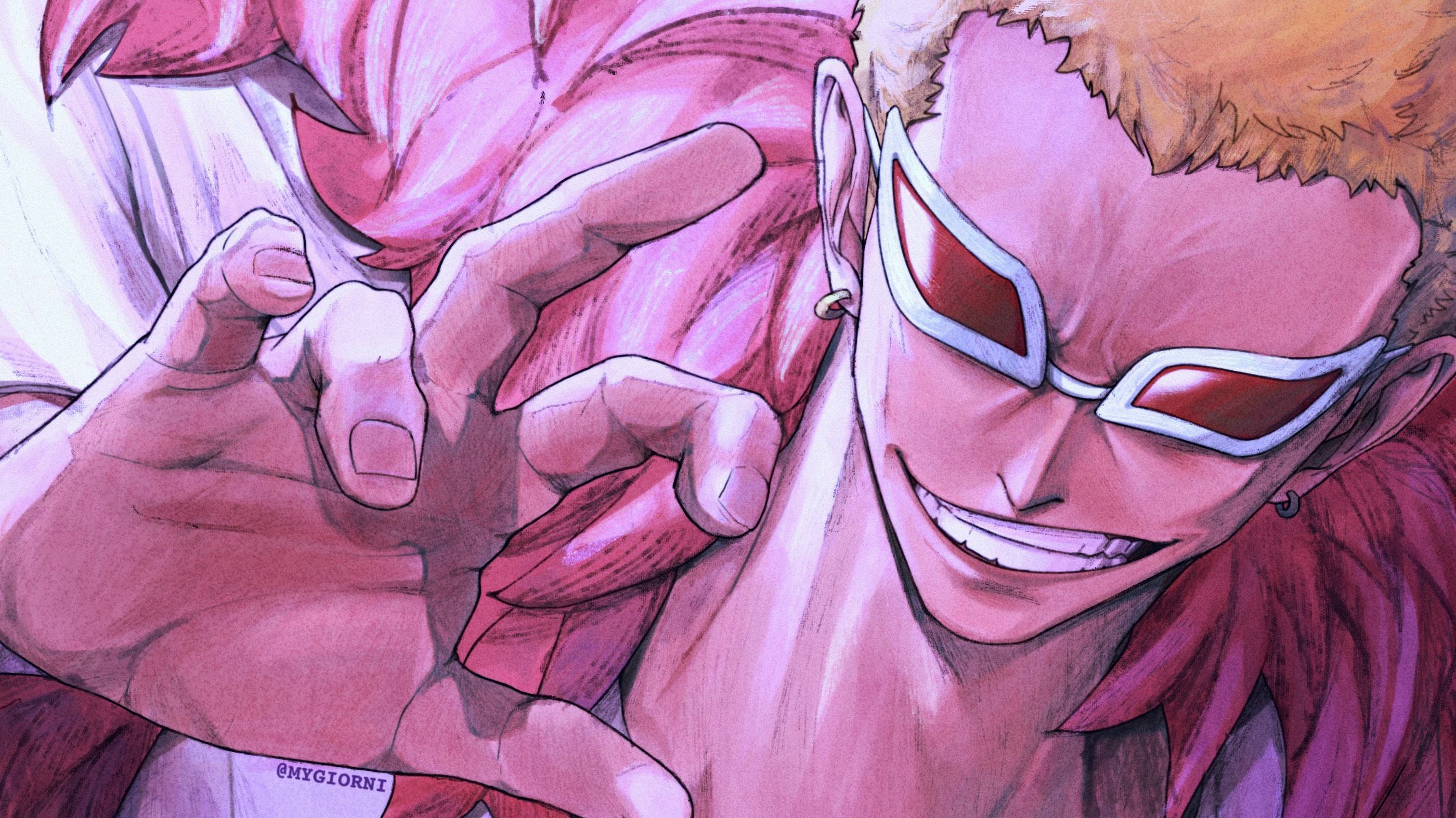 One Piece Doflamingo Wallpapers Wallpaper Cave