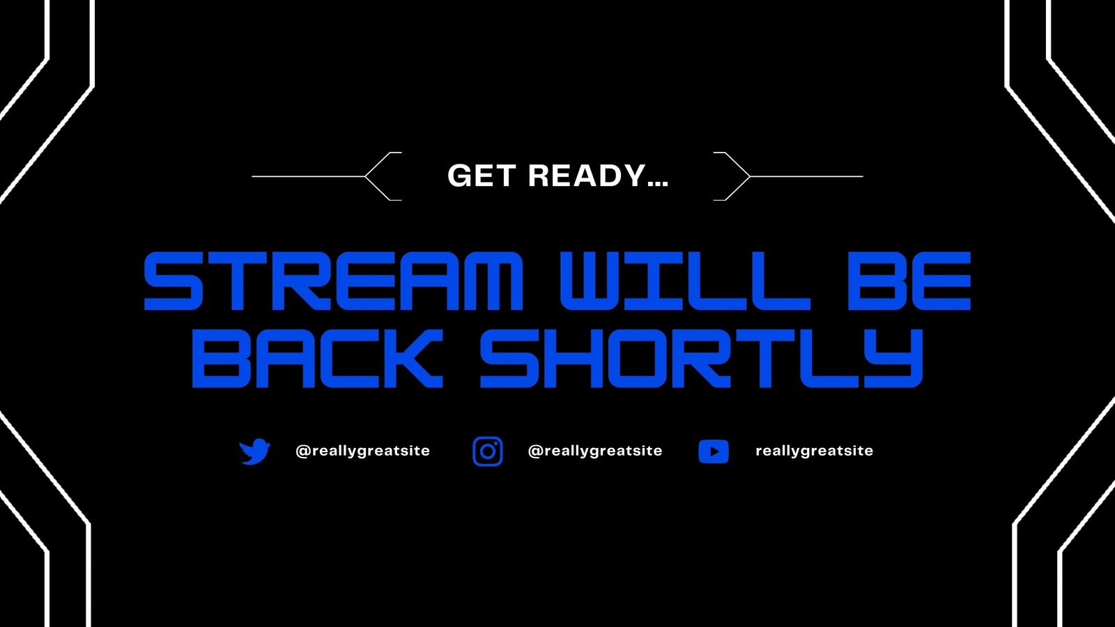 Stream Will Be Back Soon Wallpapers Wallpaper Cave