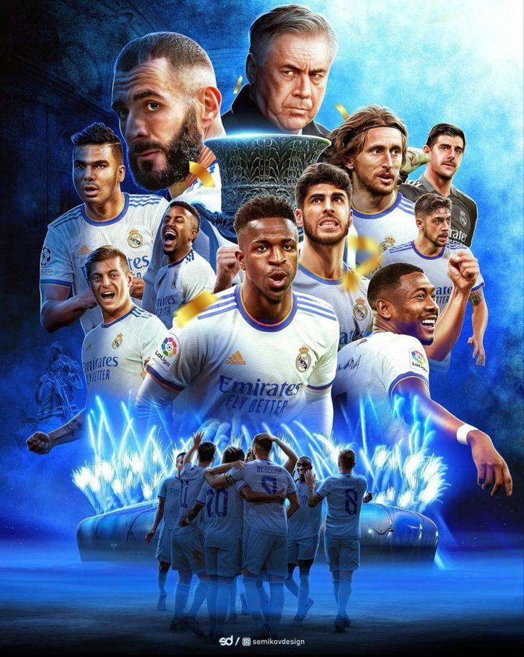 Real Madrid UEFA Champions League Champions 2022 Wallpapers Wallpaper
