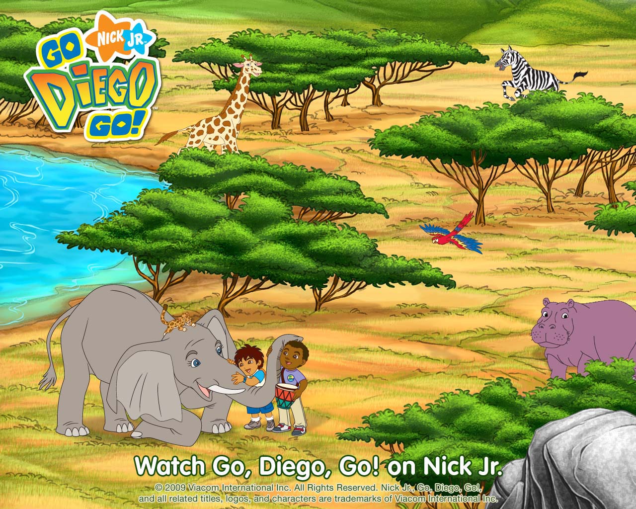 Playhouse Disney Background