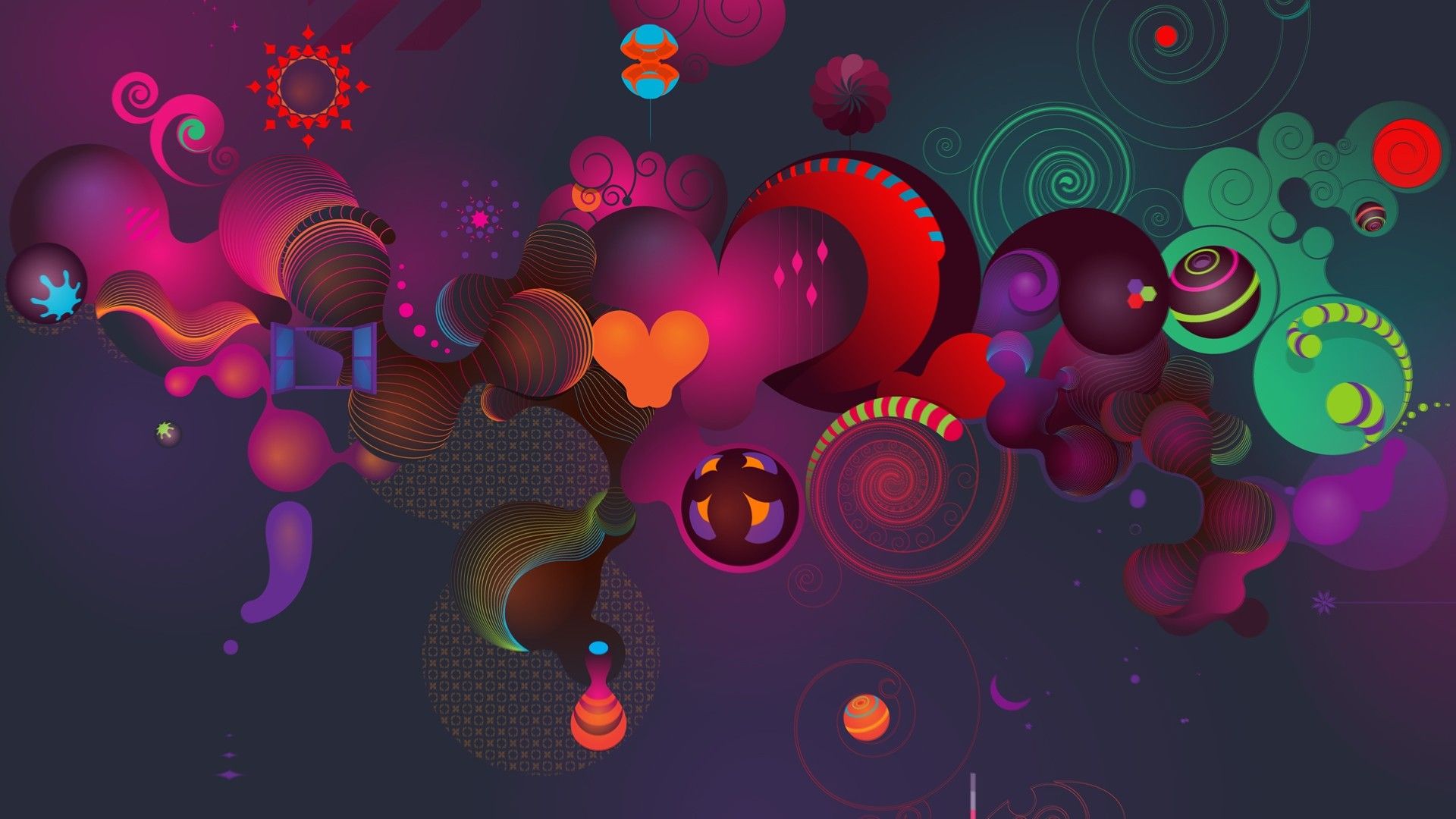Abstract Cartoon Wallpapers Wallpaper Cave