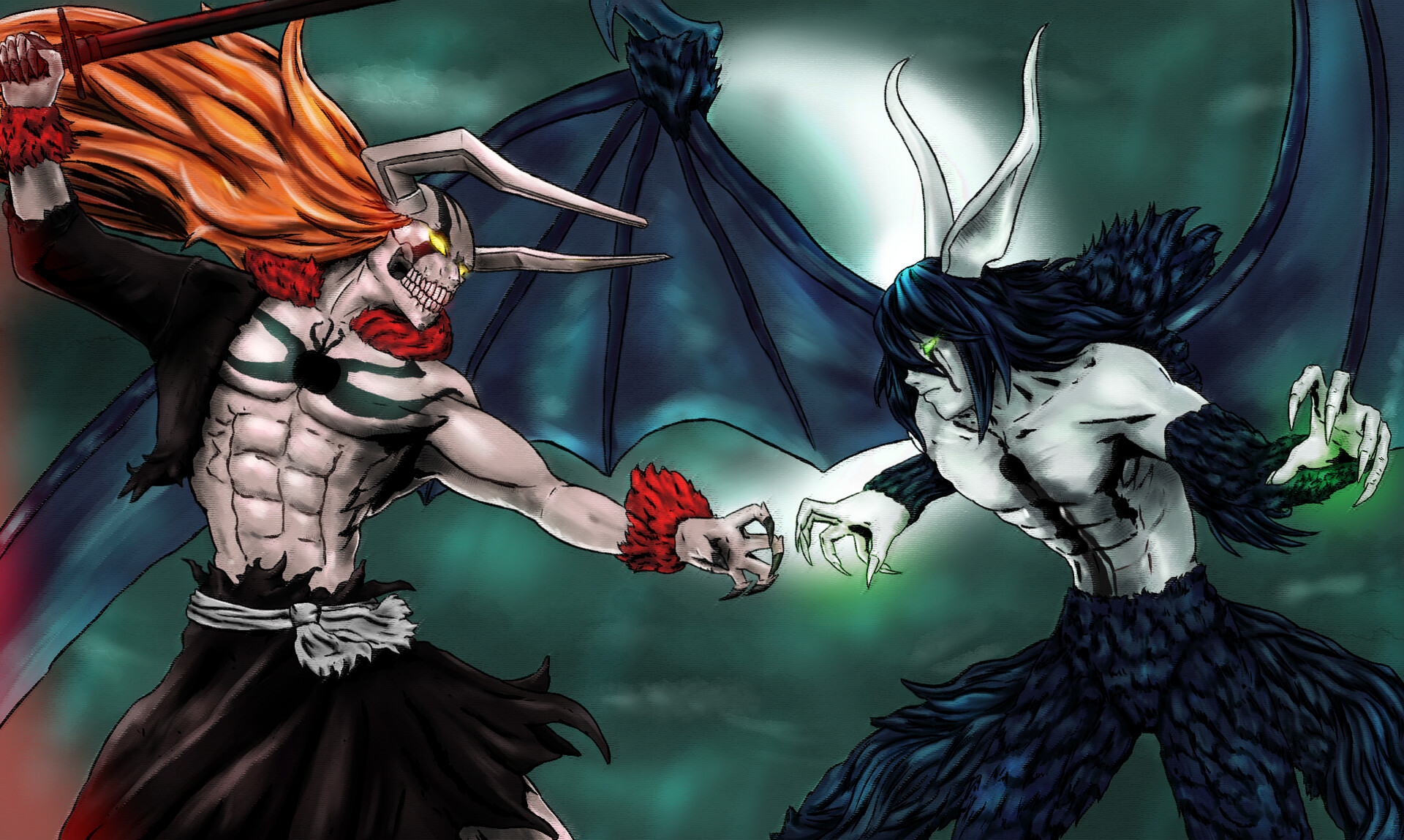 Bleach Full Hollow Ichigo Vs Ulquiorra