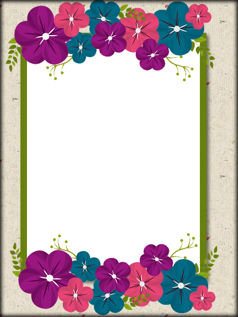 Spring Page Border Wallpapers Wallpaper Cave