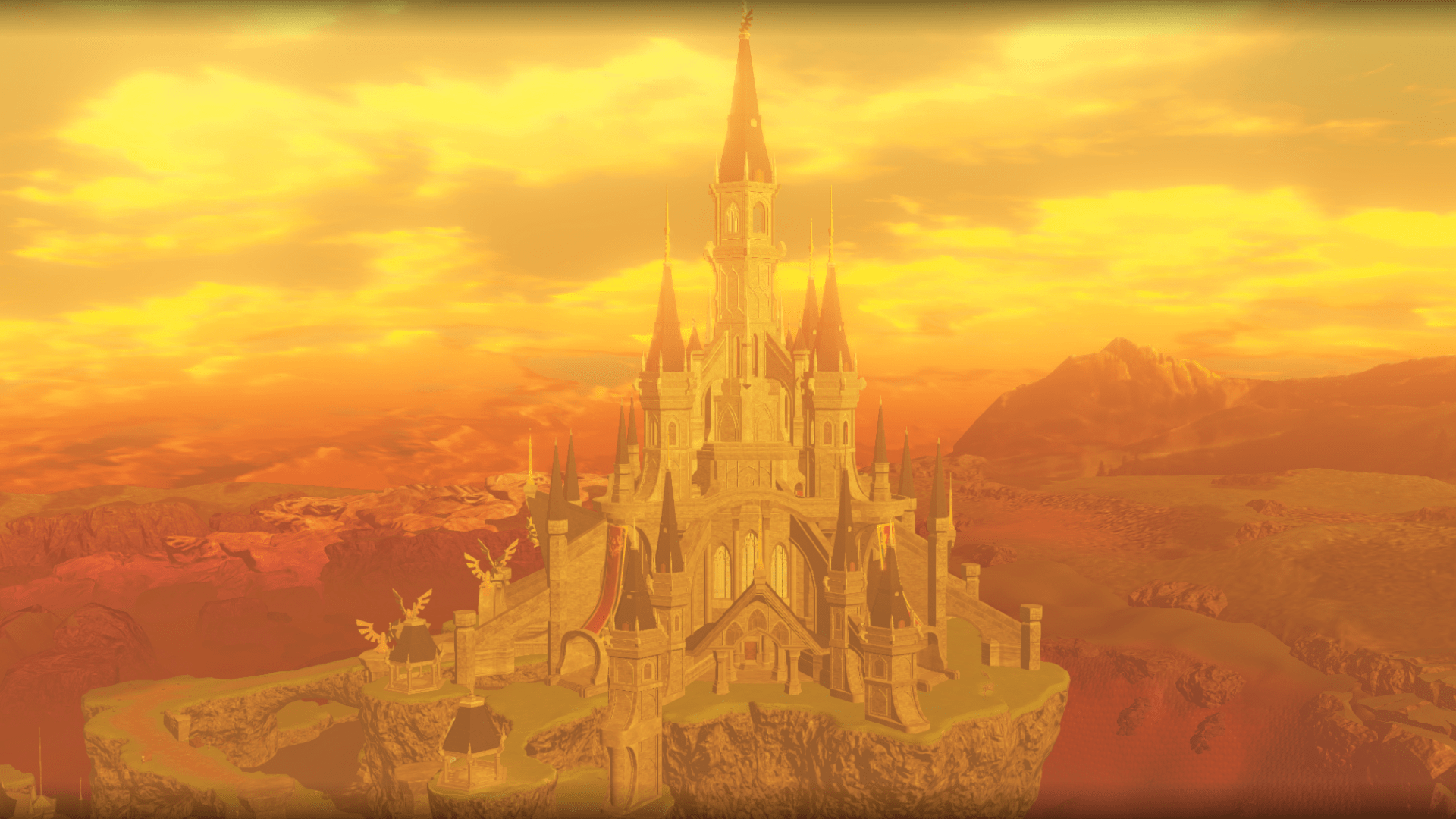 Hyrule Castle Wallpapers Wallpaper Cave