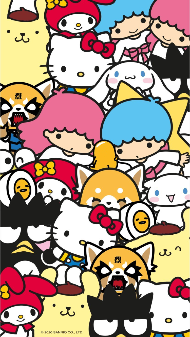 Hello Kitty Characters Wallpapers Wallpaper Cave